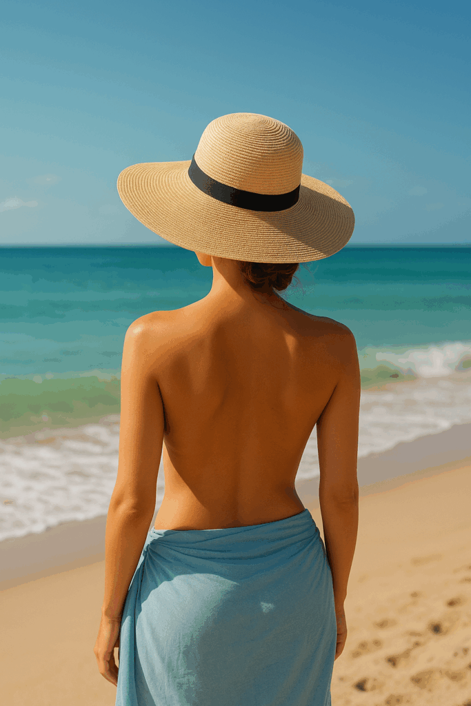 topless dopo mastoplastica